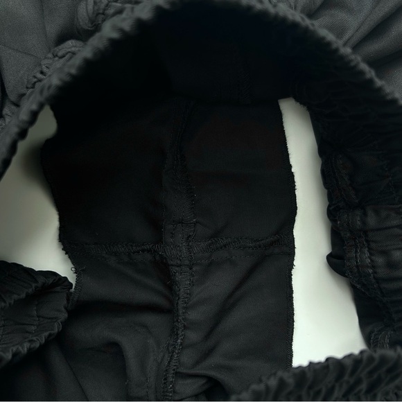 Free People Prima Shorts Black Tiered Ruffle Athletic Running Gym Size XS - Picture 13 of 16